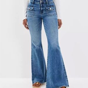 American eagle flare jeans